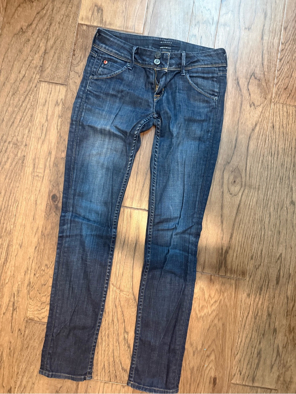 Hudson Jeans Women's Skinny in Faded Indigo Blue